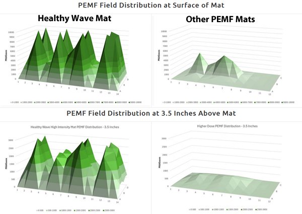 women sitting on healthy wave mat