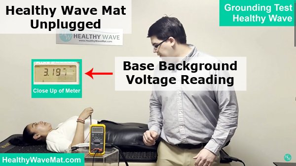 Healthy Wave Mat base volatge reading